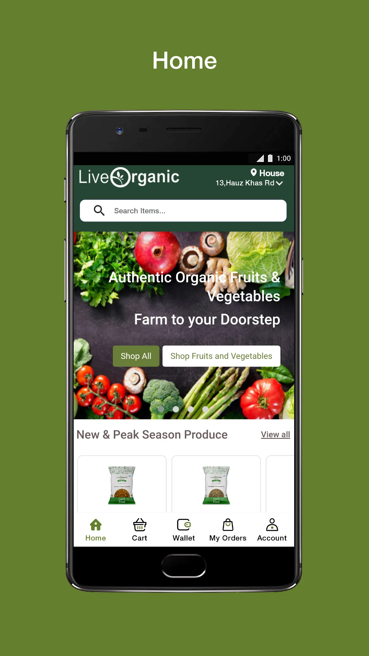 Live Organic | Indus Appstore | Screenshot