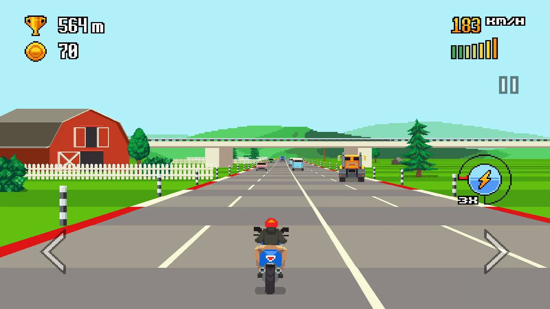 Retro Highway | Indus Appstore | Screenshot