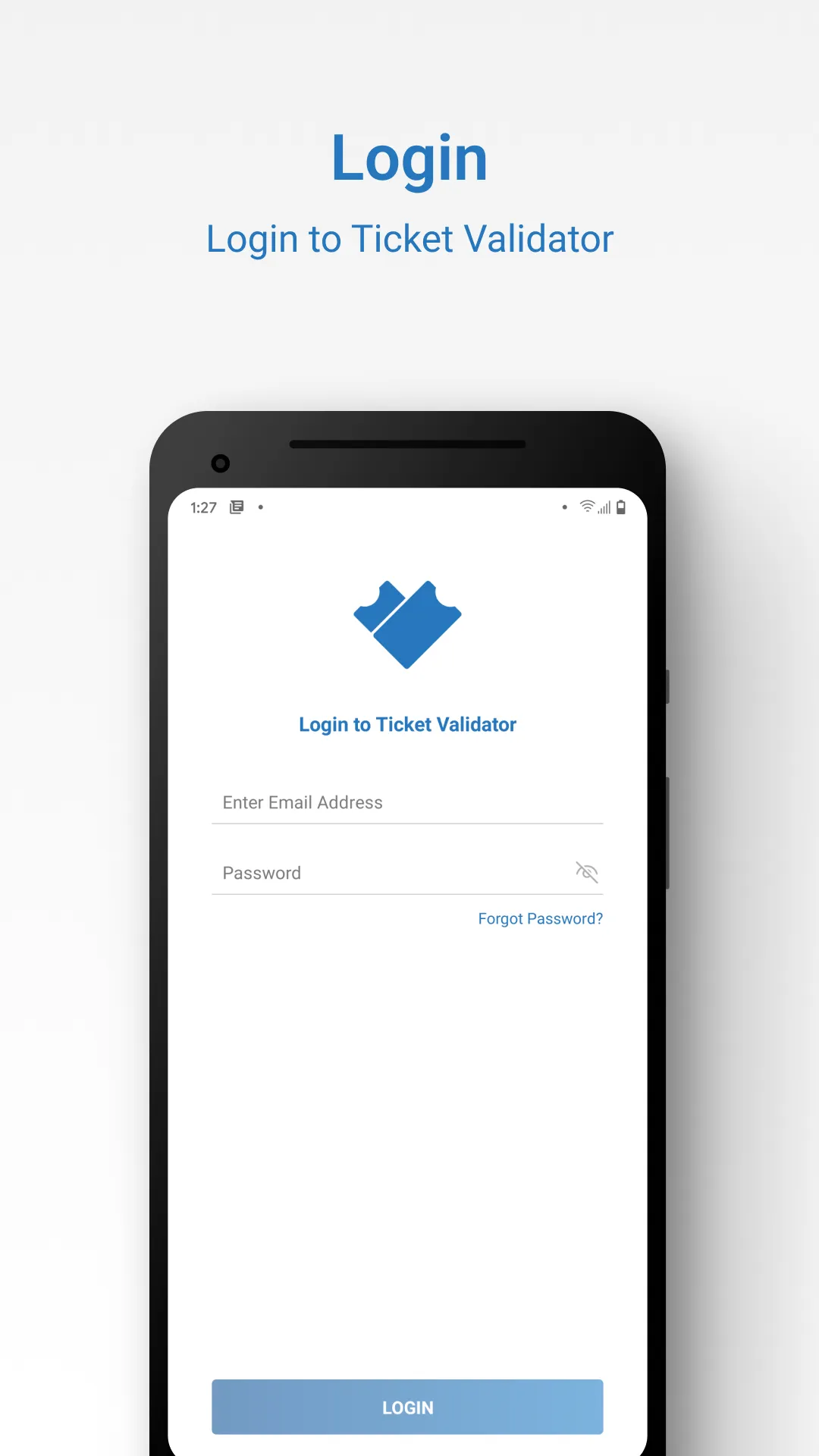 Ticket Validator | Indus Appstore | Screenshot