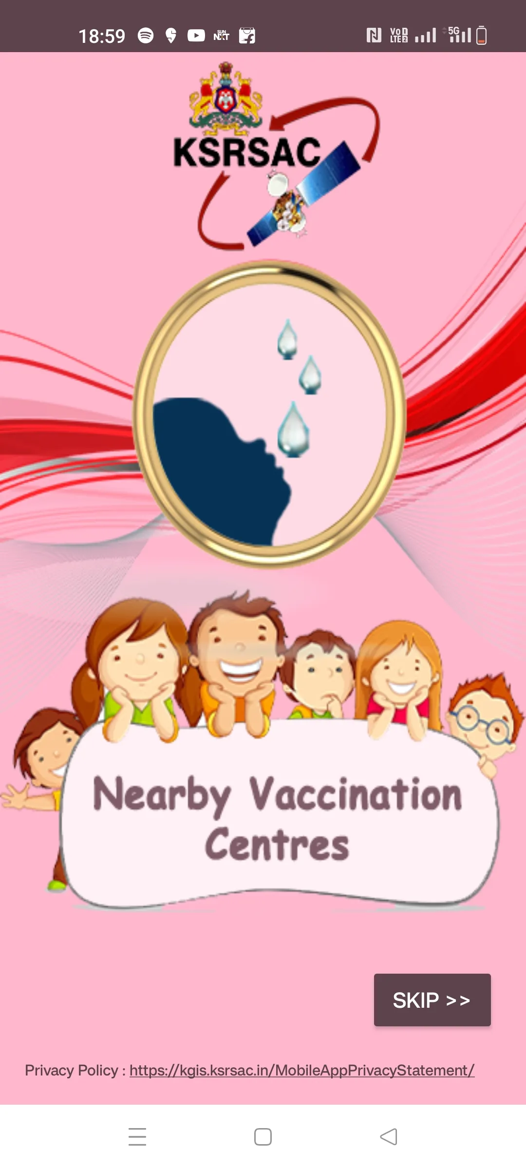 Nearby Vaccination Centres | Indus Appstore | Screenshot