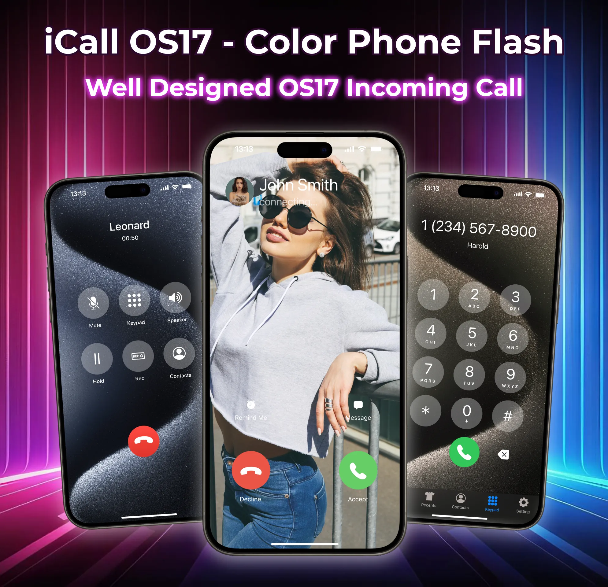 iCall - Phone Dialer Screen | Indus Appstore | Screenshot