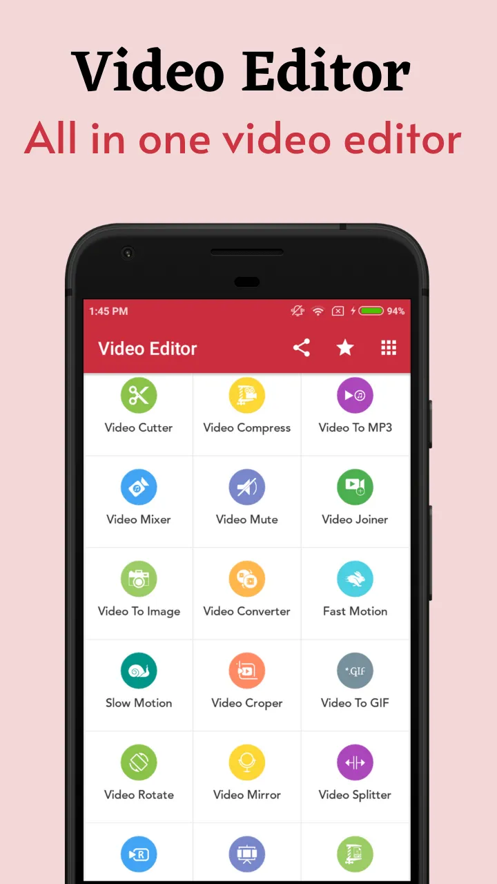 Video editor - VidMix | Indus Appstore | Screenshot