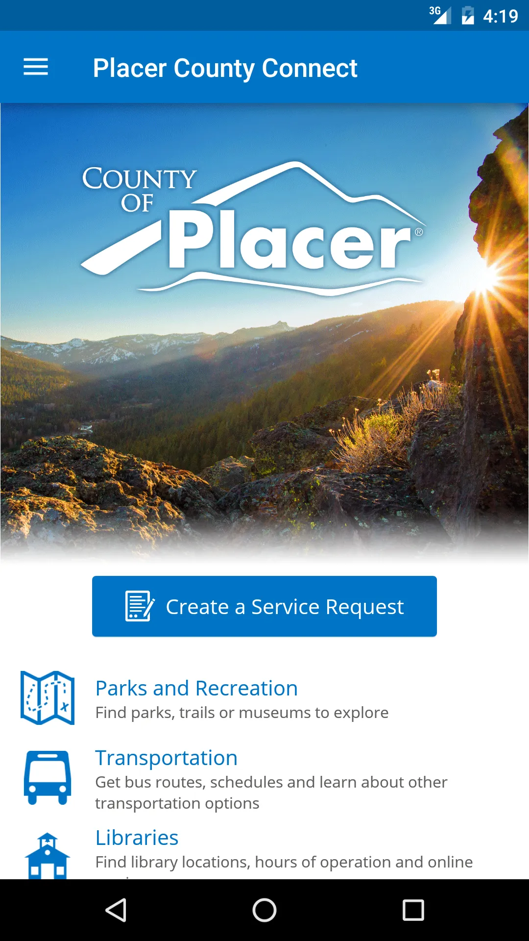 Placer County Connect | Indus Appstore | Screenshot