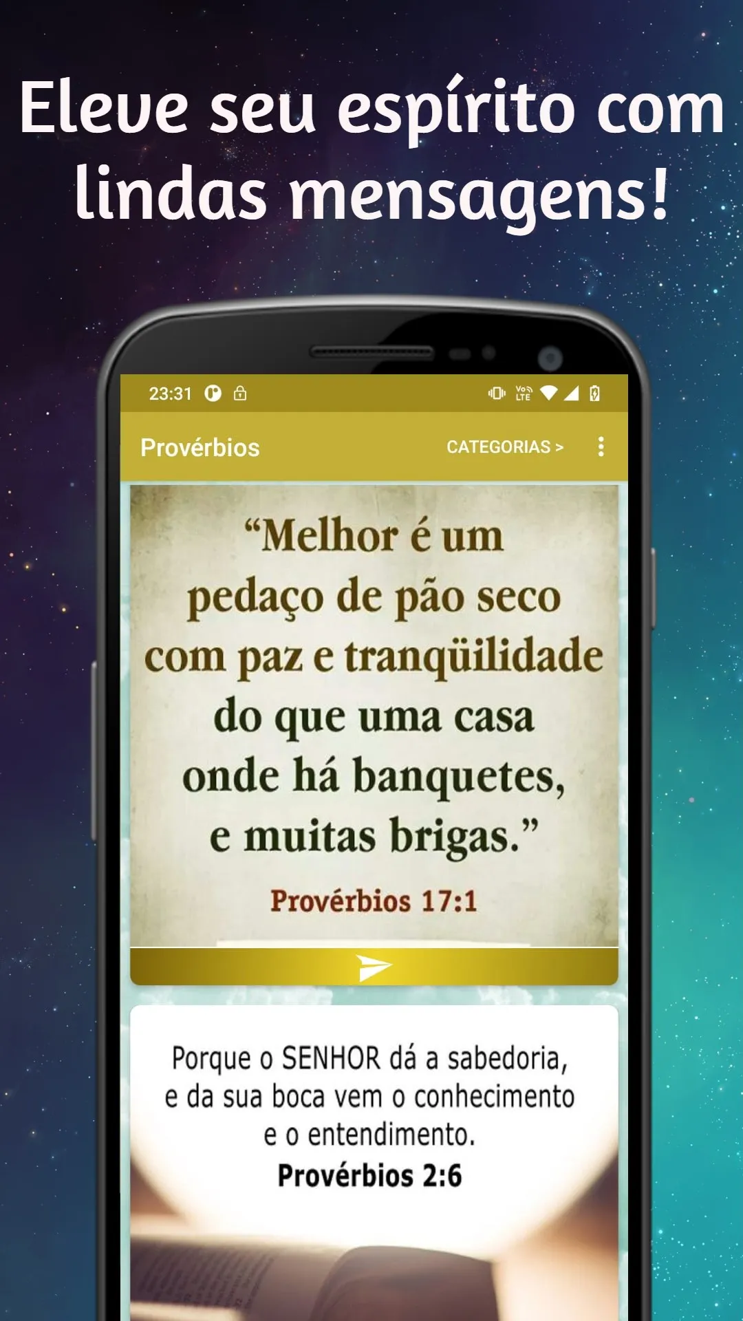 Mensagens Bíblicas e Frases | Indus Appstore | Screenshot