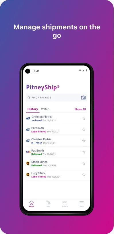 PitneyShip® - Ship & Track | Indus Appstore | Screenshot