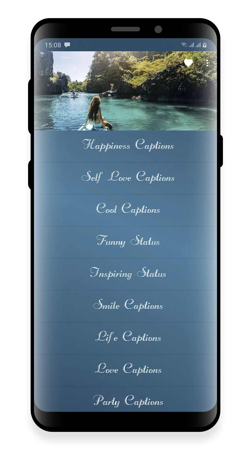 Captions and Status | Indus Appstore | Screenshot