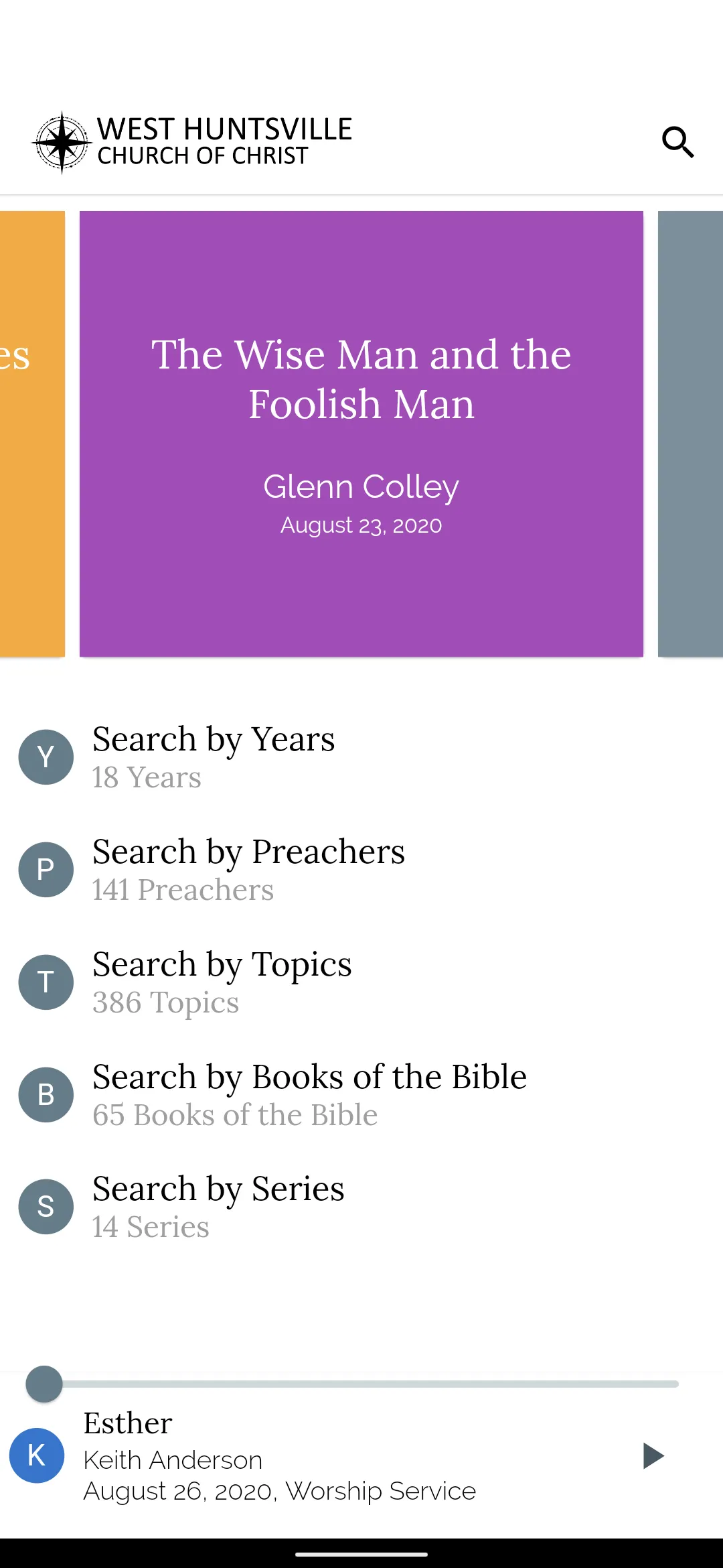 West Huntsville Sermons | Indus Appstore | Screenshot