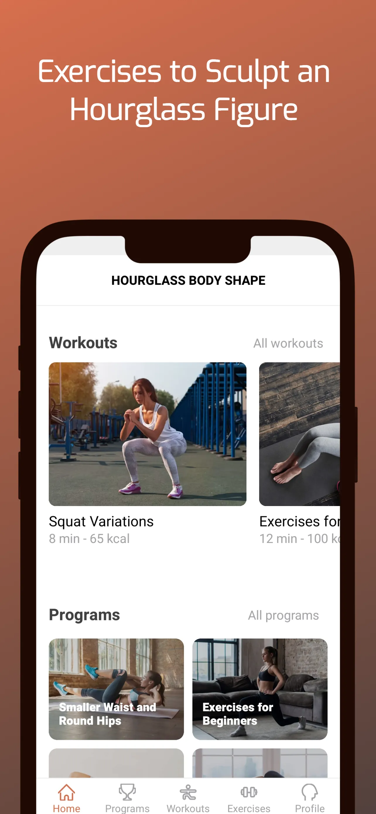 Hourglass Body Shape - Workout | Indus Appstore | Screenshot