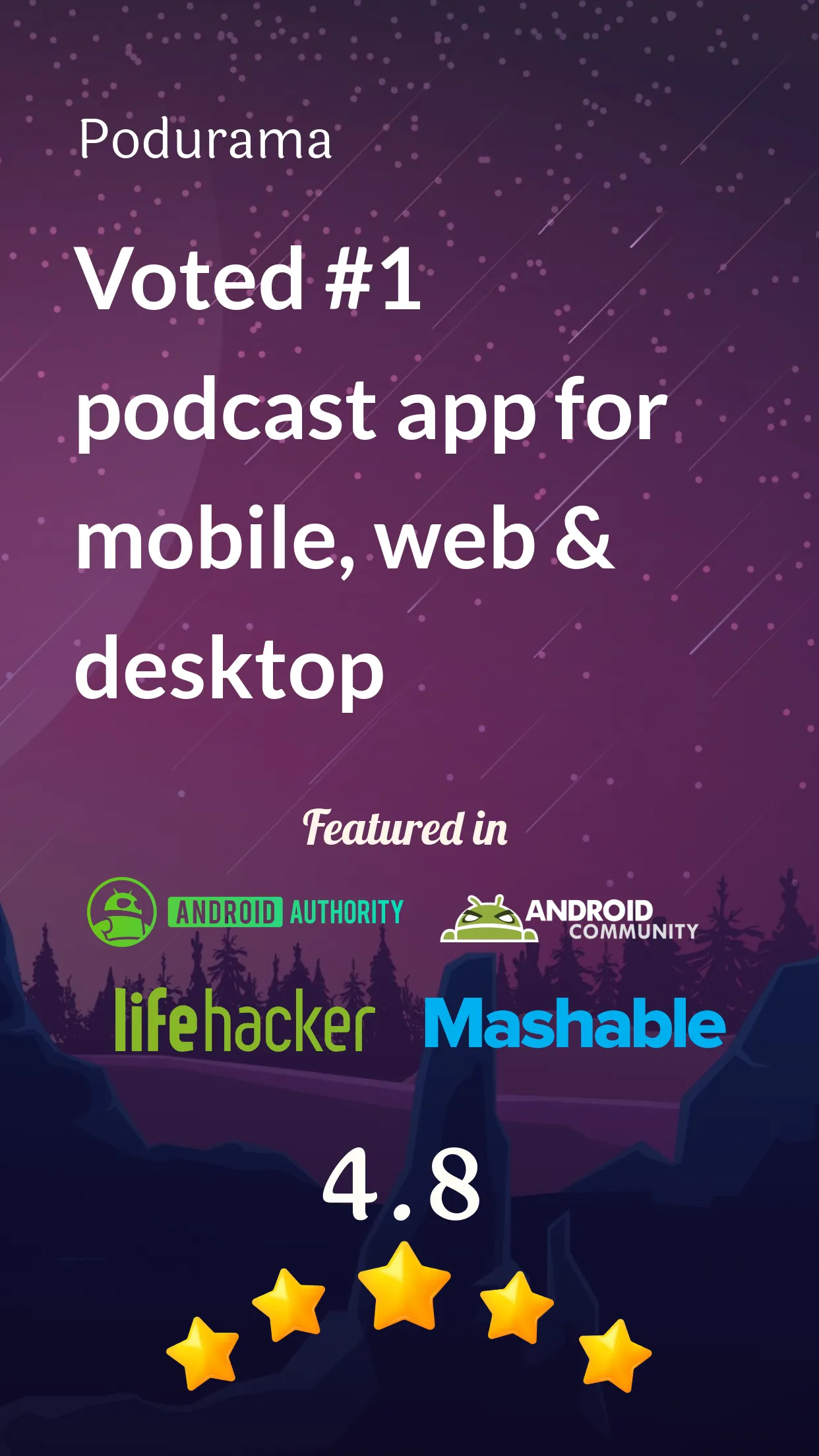 Podcast App: Podurama | Indus Appstore | Screenshot