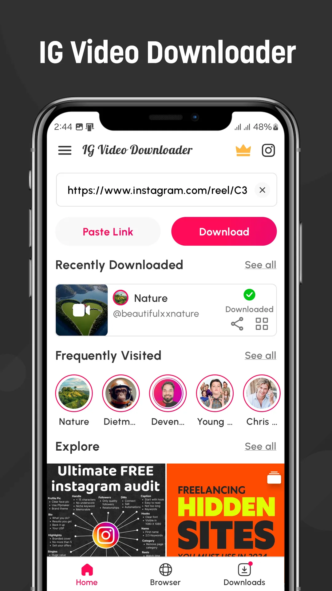 Video Downloader - Reels Saver | Indus Appstore | Screenshot