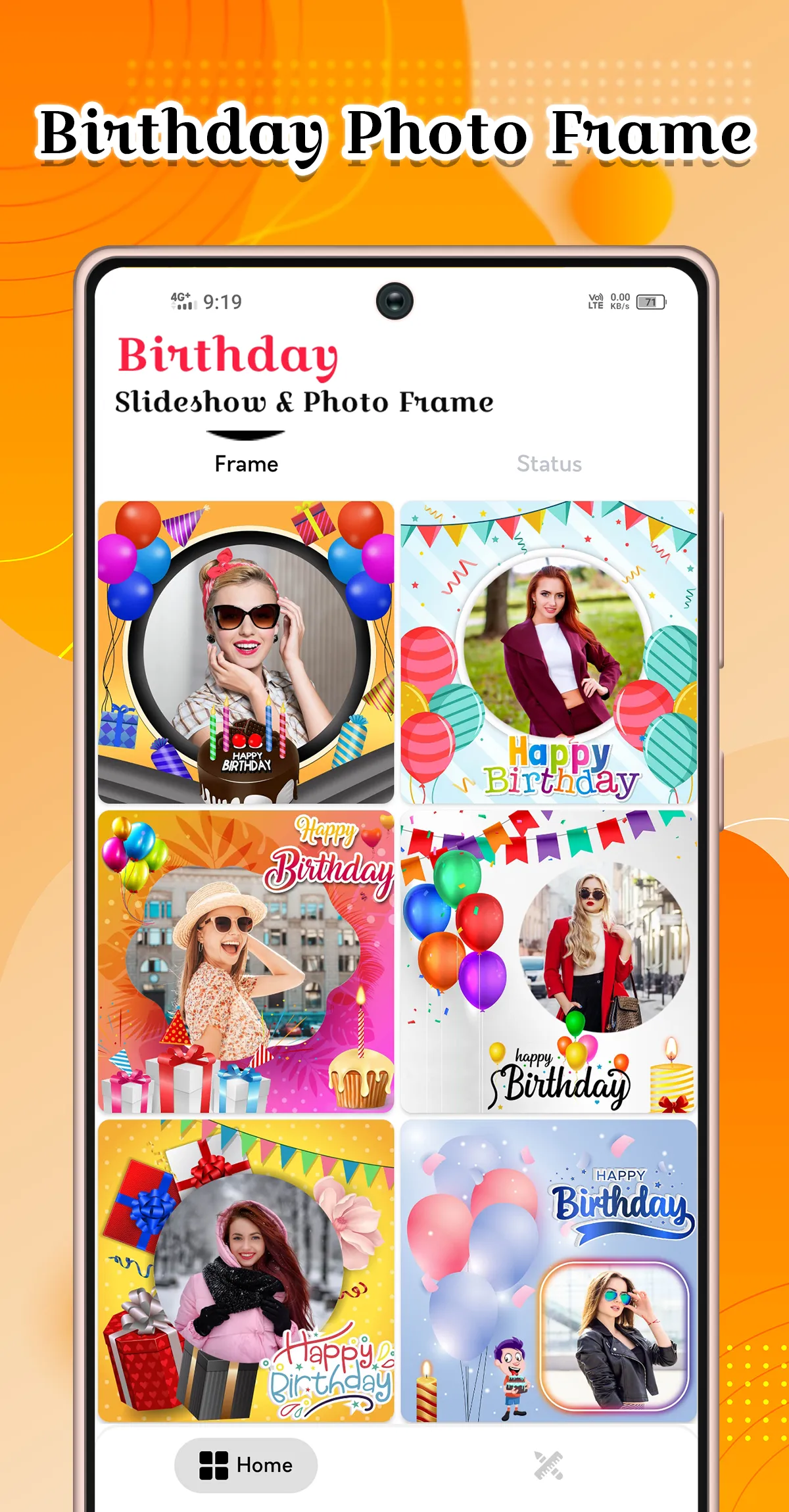 Birthday Song Video Maker | Indus Appstore | Screenshot