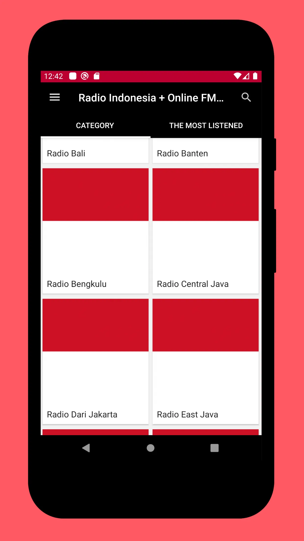 Radio Indonesia + Radio Online | Indus Appstore | Screenshot