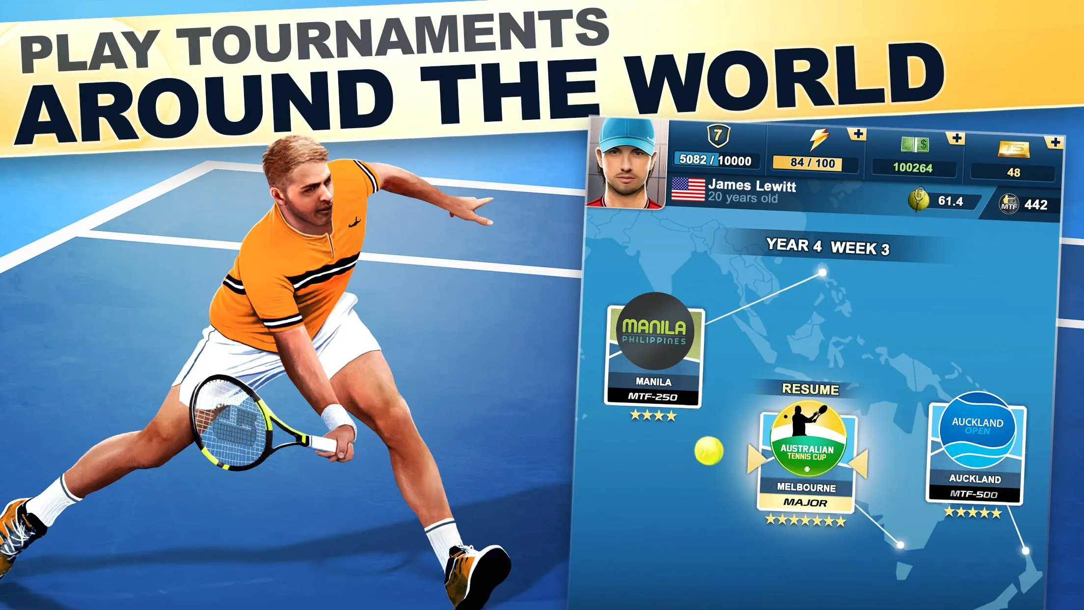 TOP SEED Tennis Manager 2024 | Indus Appstore | Screenshot