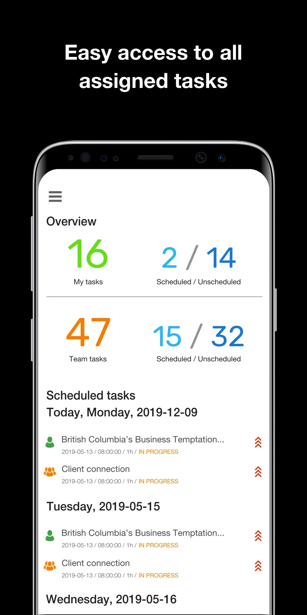 SPLYNX Scheduling Application | Indus Appstore | Screenshot