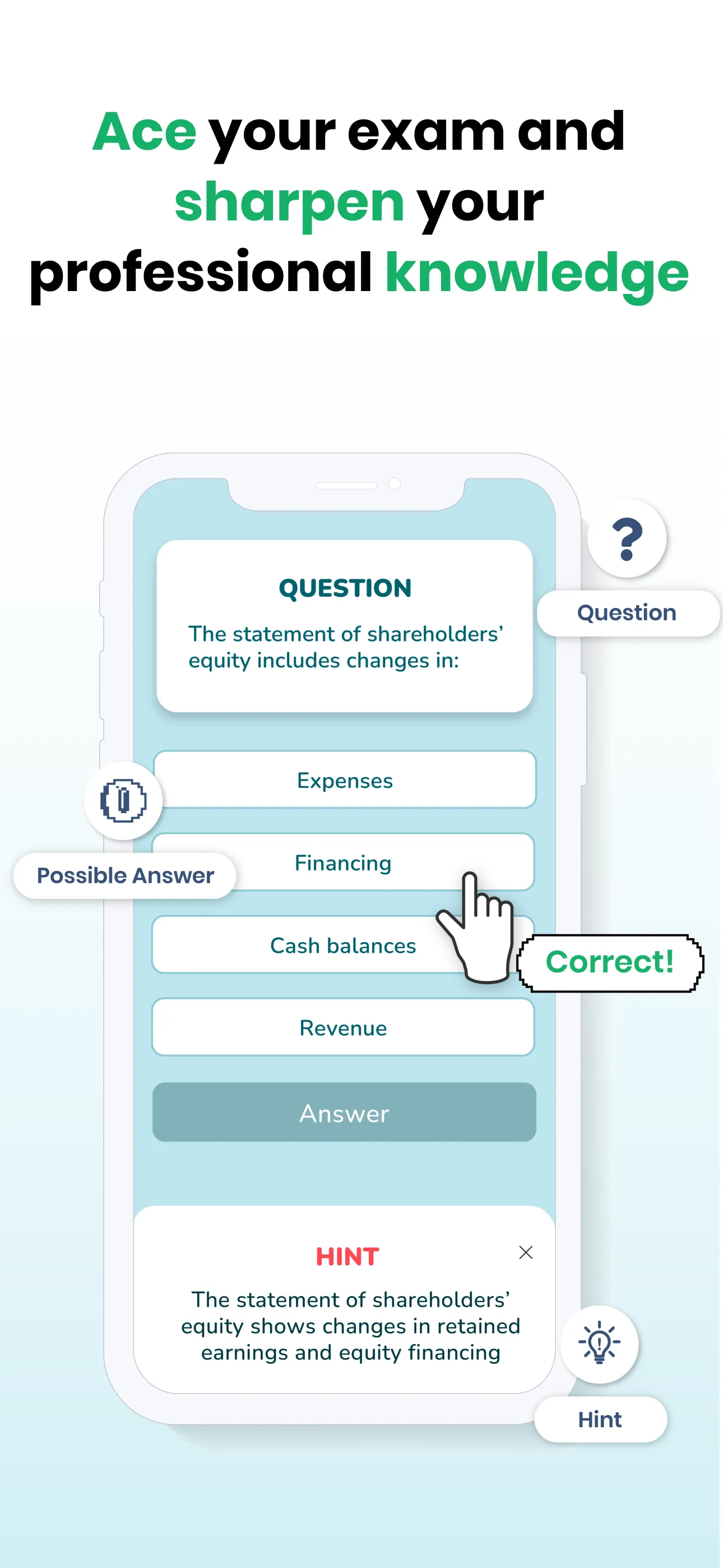 Accounting Quiz Game | Indus Appstore | Screenshot