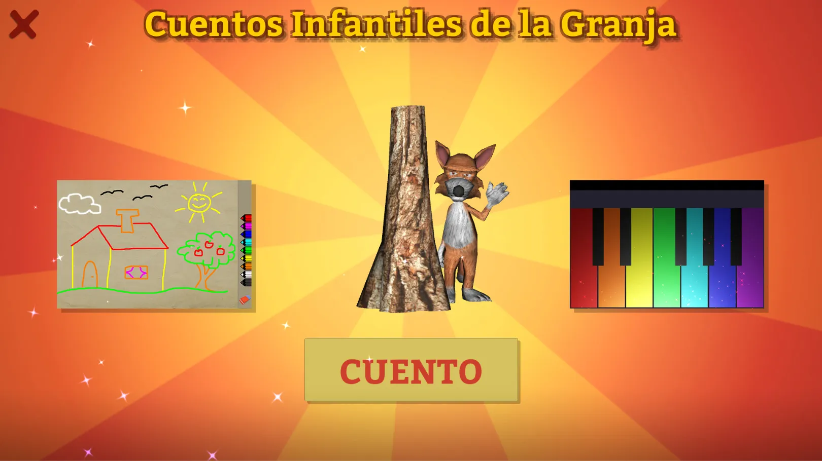 Cuento Los Tres Chanchitos | Indus Appstore | Screenshot