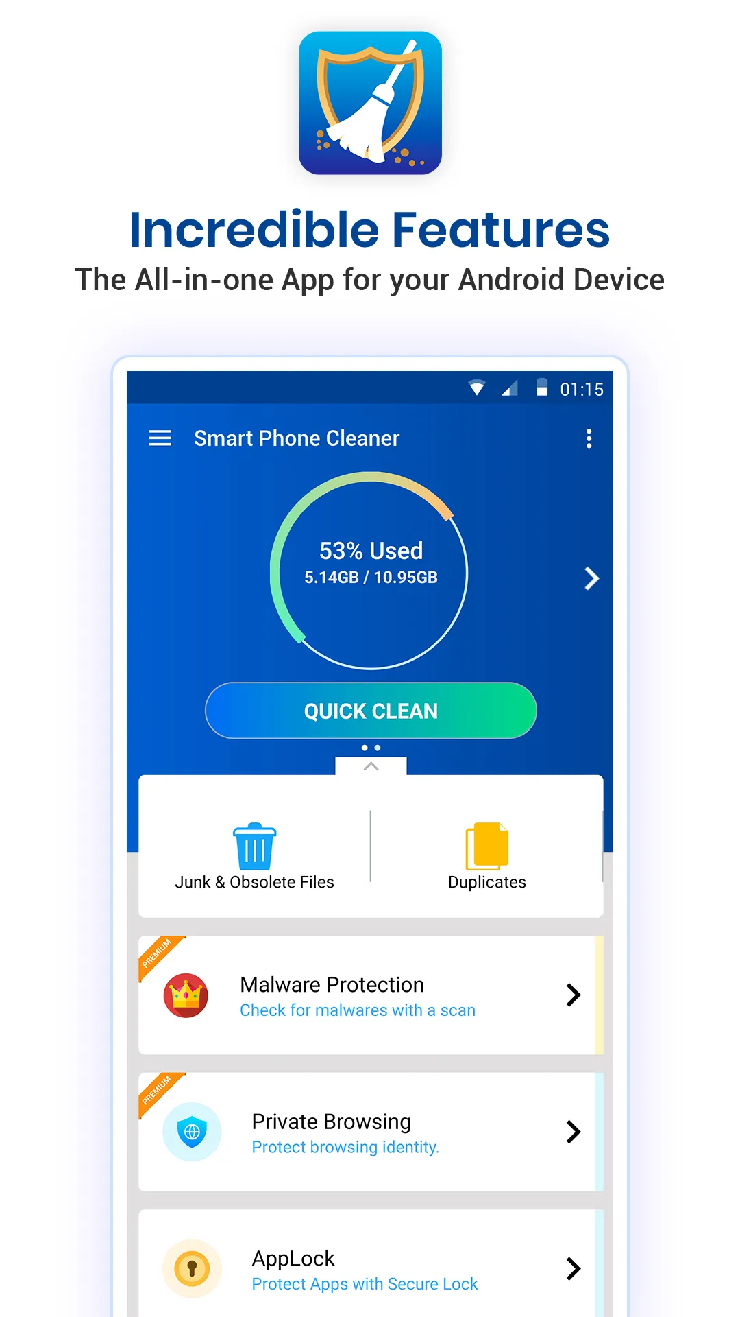 Smart Phone Cleaner | Indus Appstore | Screenshot