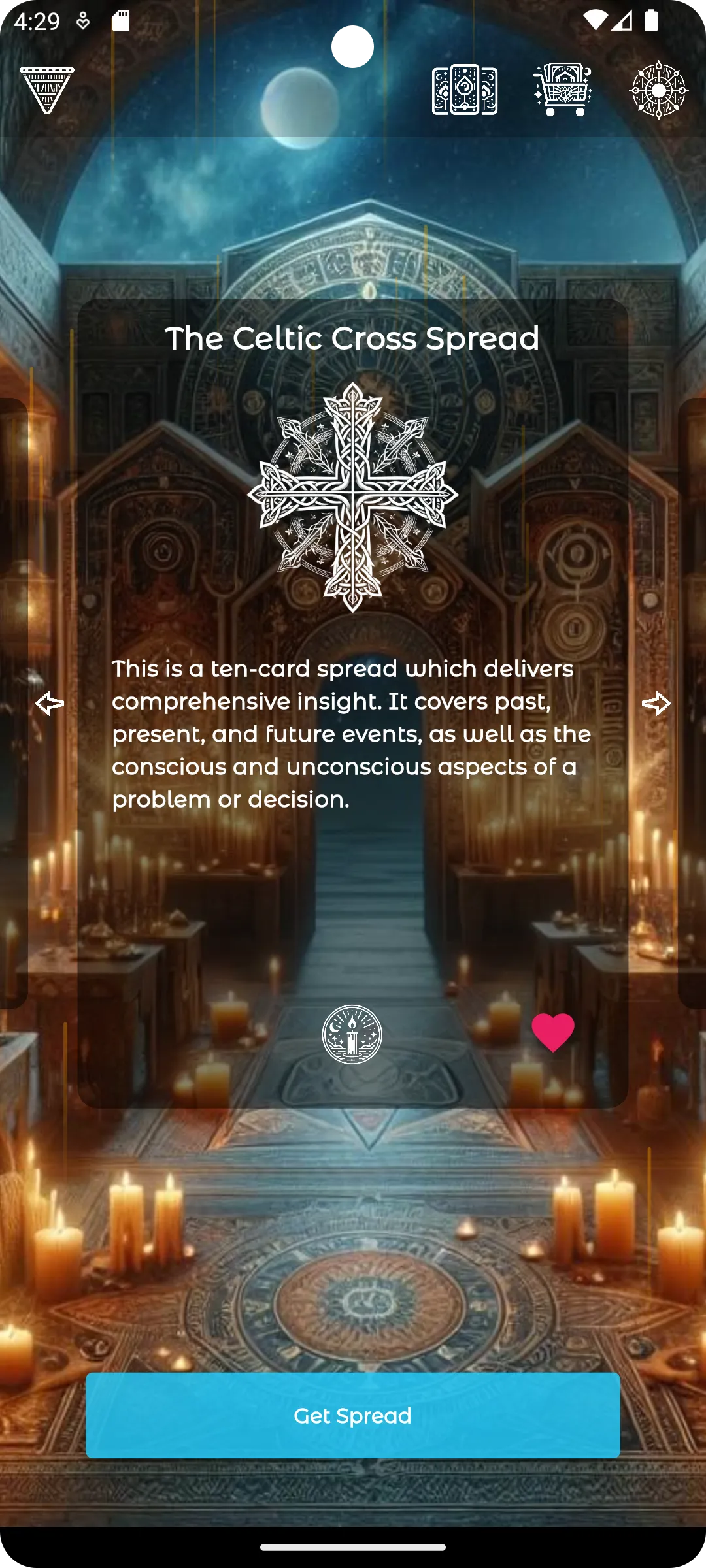 AI Mystic Cards: Tarot | Indus Appstore | Screenshot