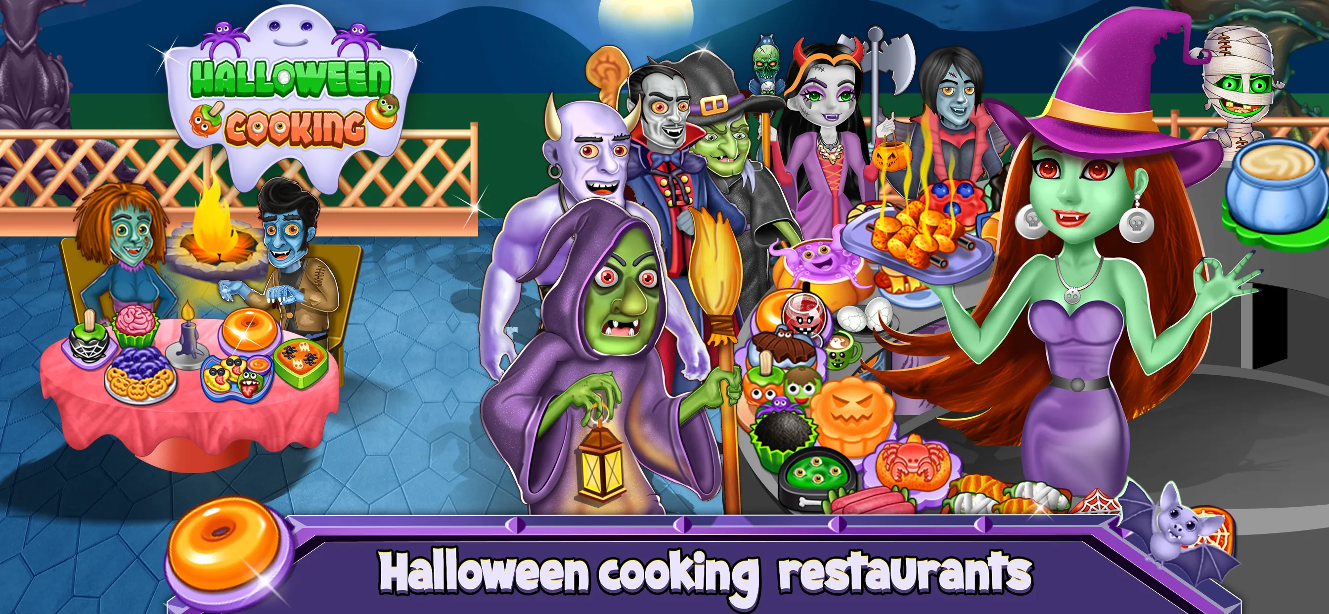 Halloween Cooking Party | Indus Appstore | Screenshot