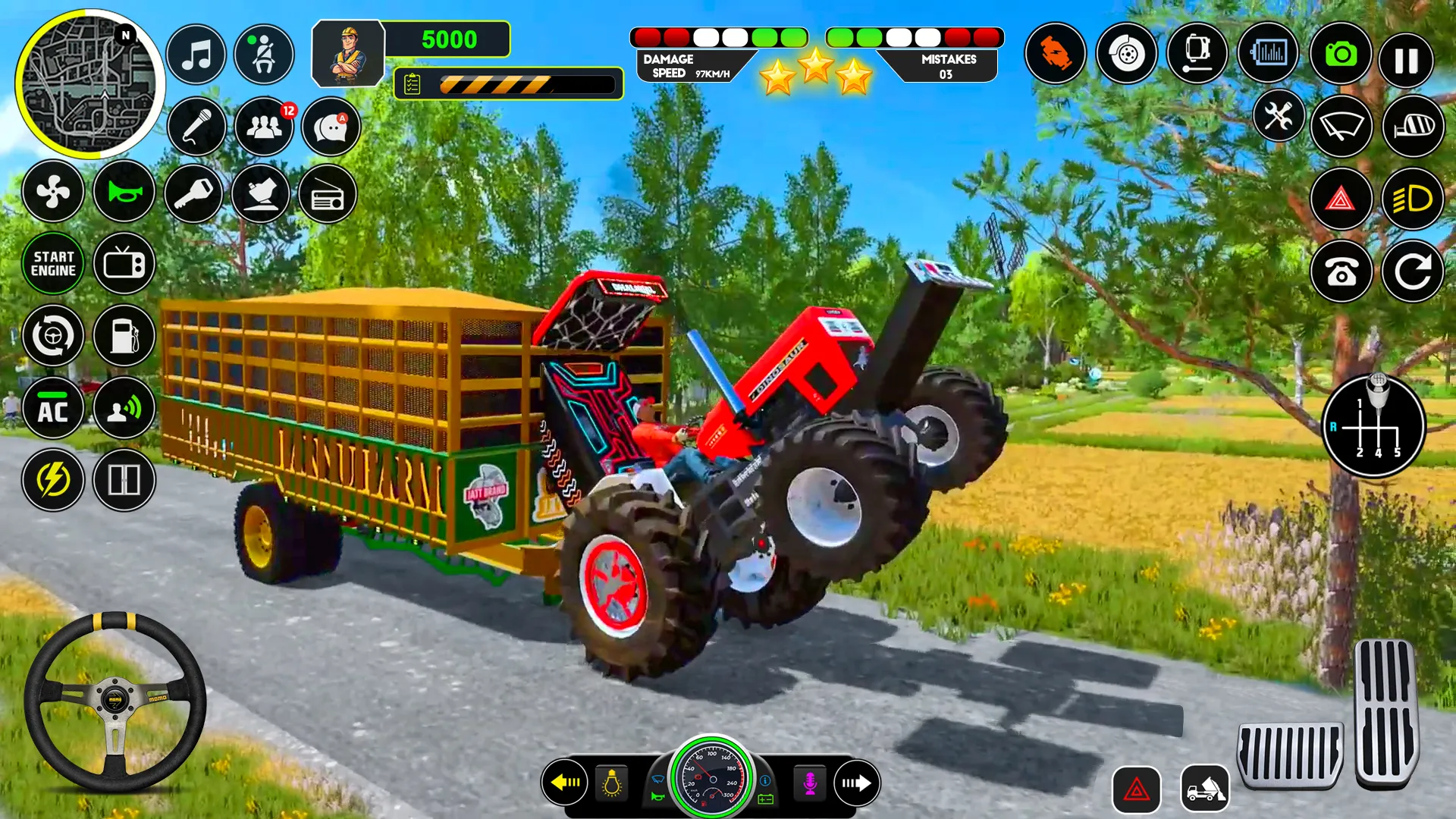 Indian Tractor Game 3d Tractor | Indus Appstore | Screenshot