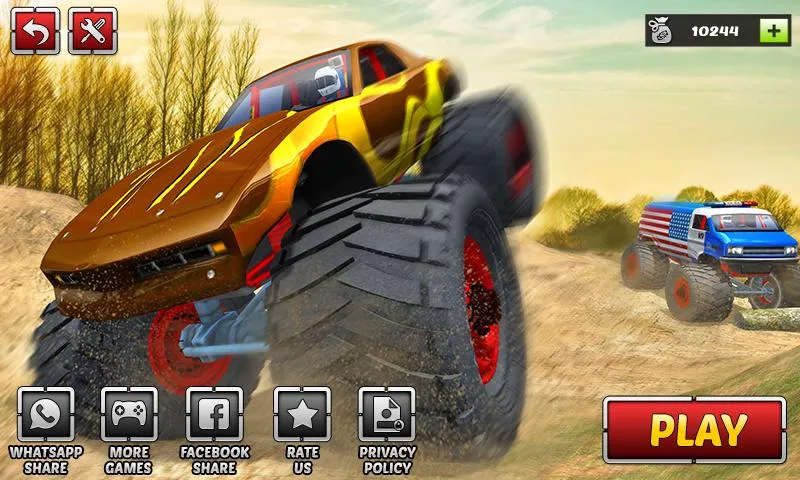 Offroad Monster Truck Driving  | Indus Appstore | Screenshot