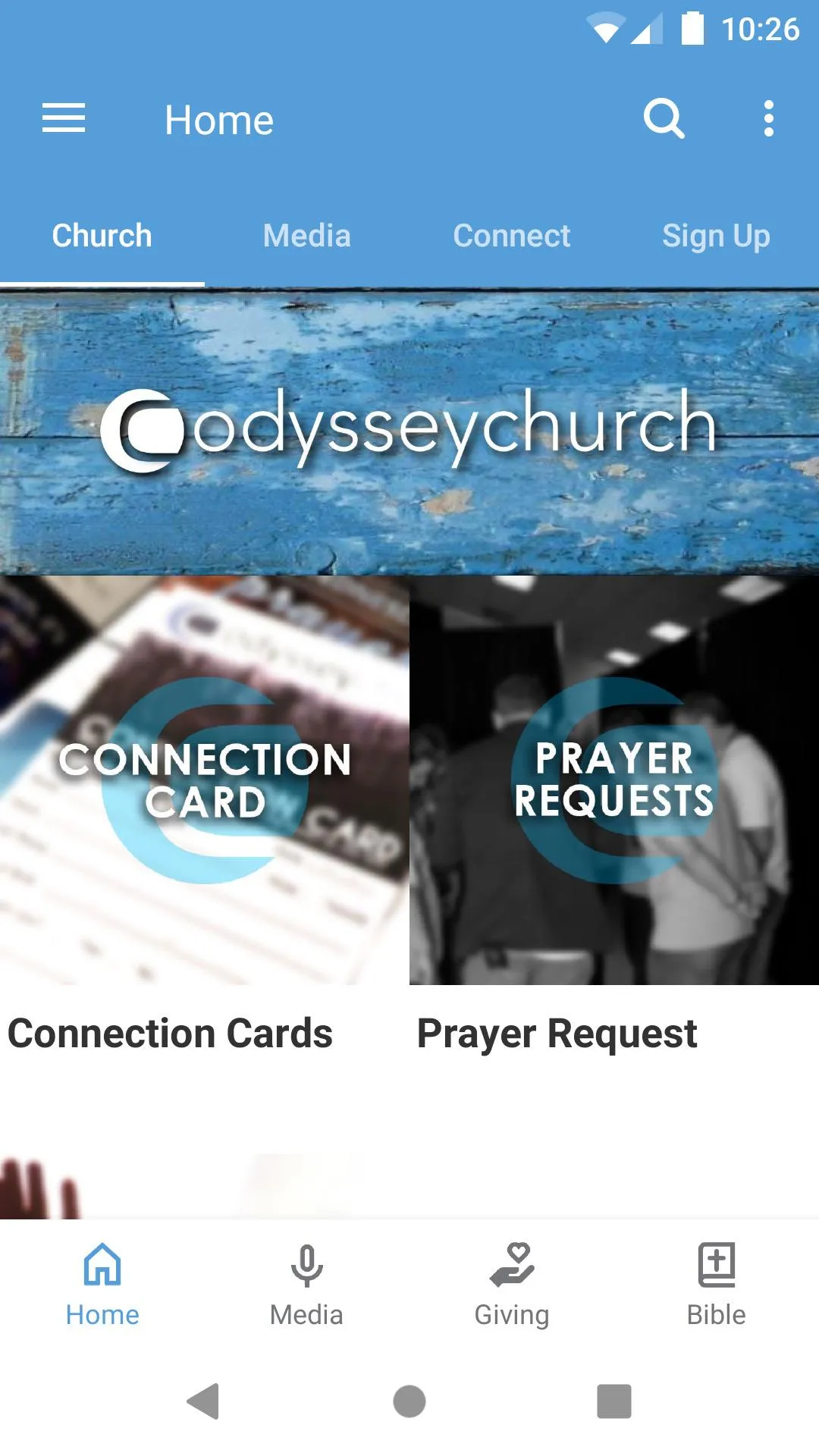 Odyssey Church | Indus Appstore | Screenshot