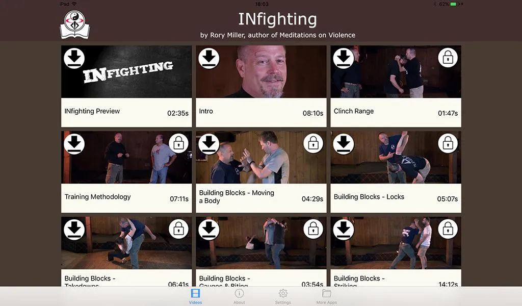 INfighting / Rory Miller | Indus Appstore | Screenshot