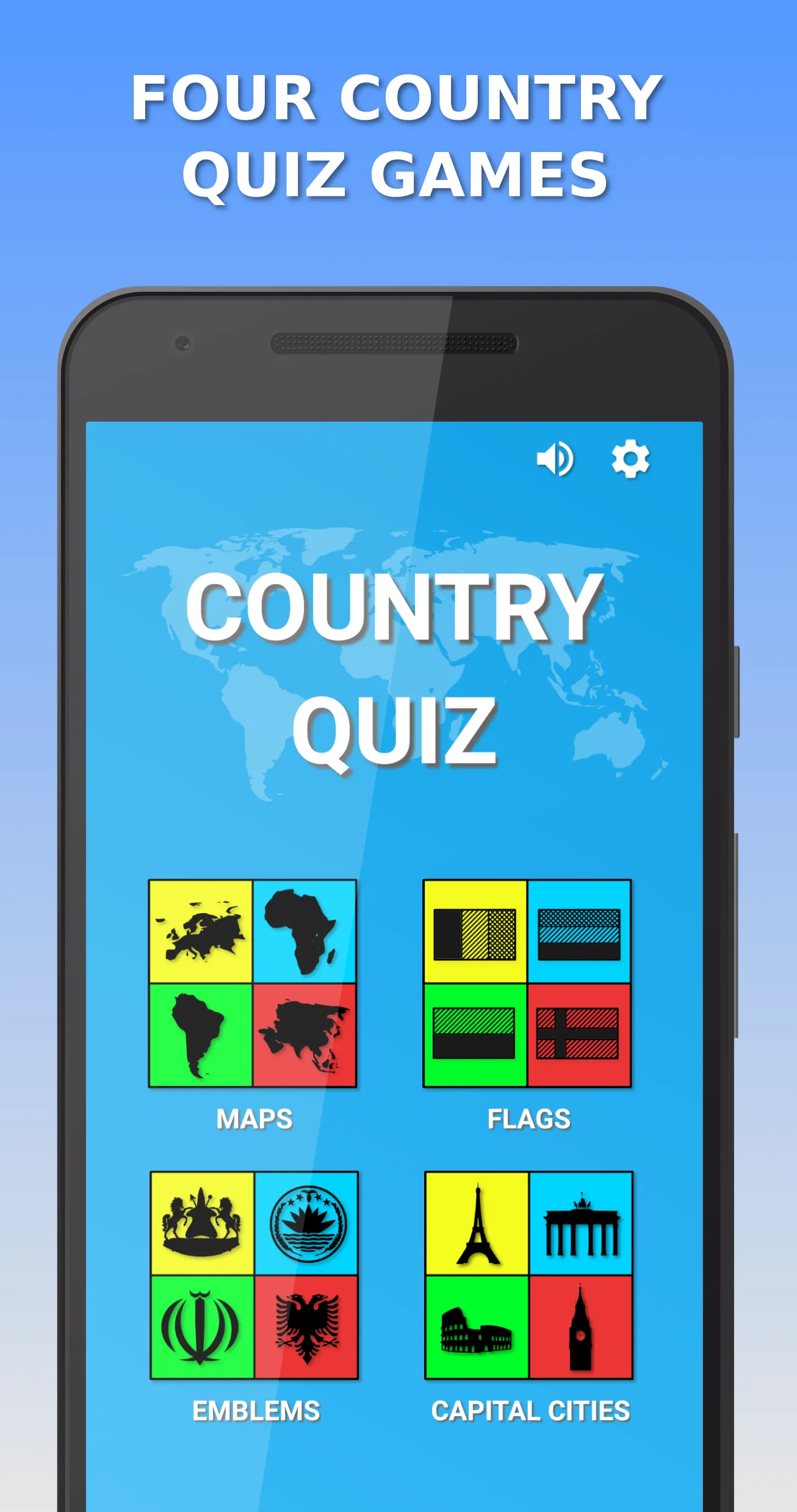 Country Quiz | Indus Appstore | Screenshot