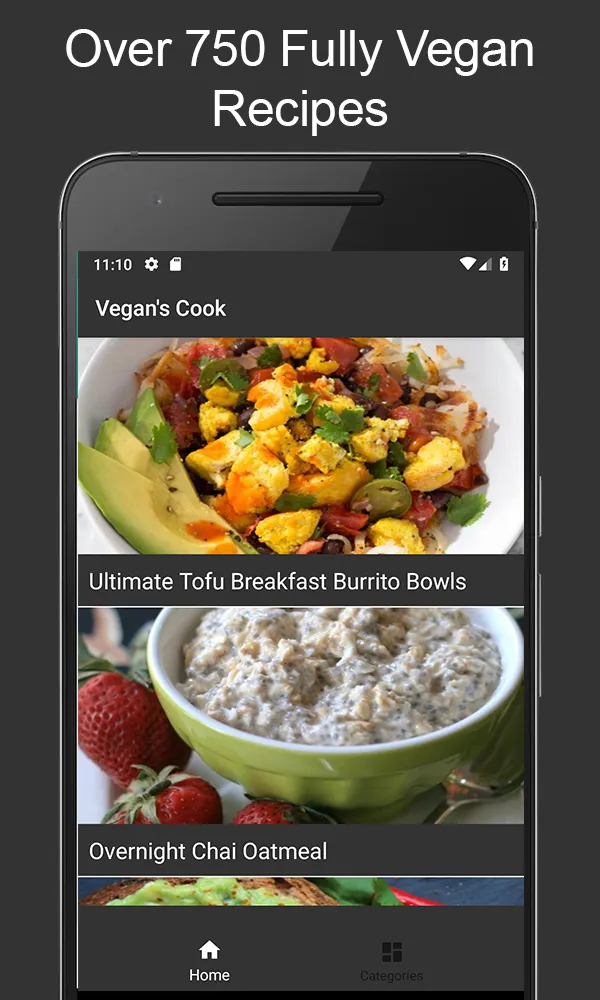 Vegan's Cook - 750+ Vegan Reci | Indus Appstore | Screenshot