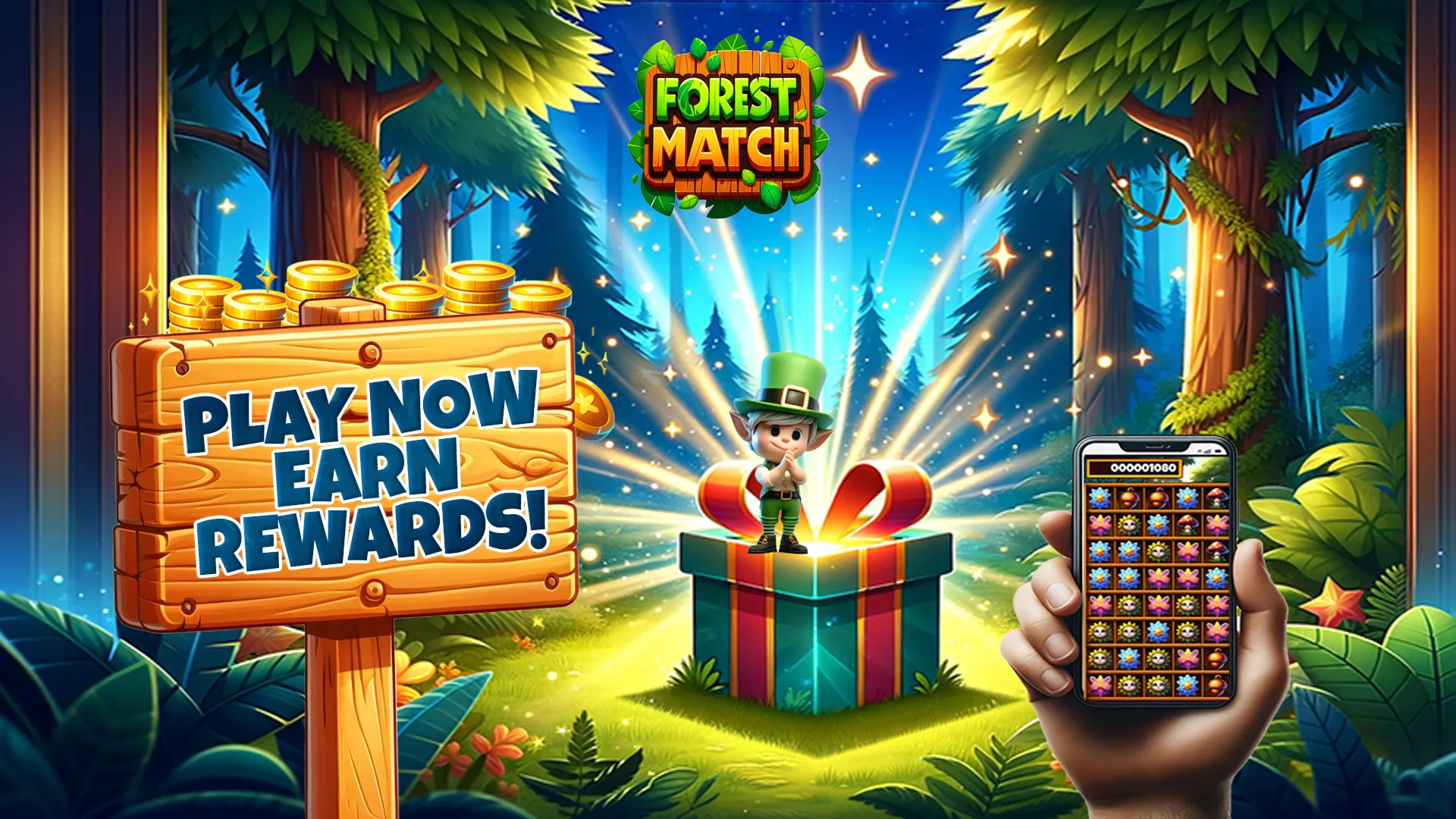 Forest Match - Earn rewards | Indus Appstore | Screenshot