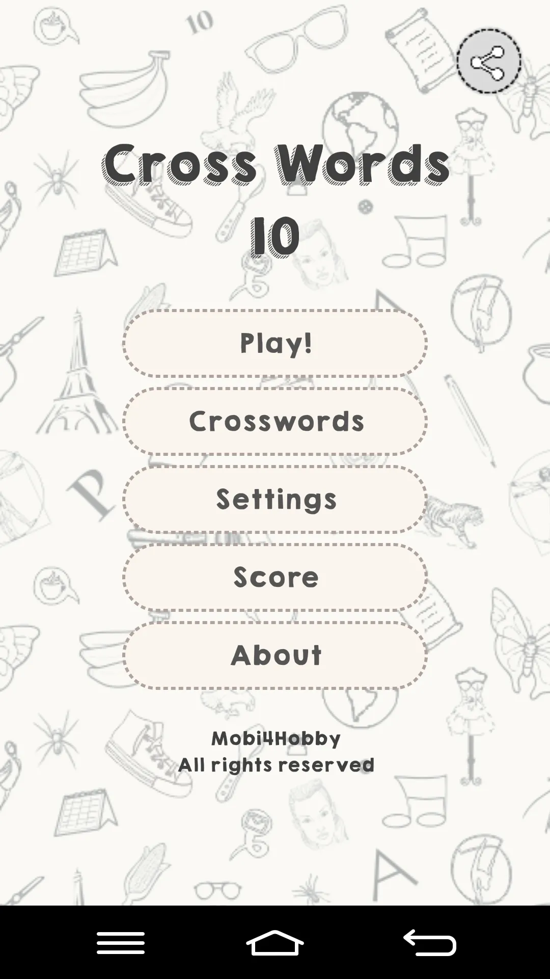 CrossWords 10 | Indus Appstore | Screenshot