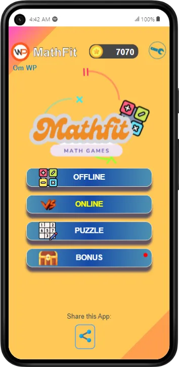 MathFit - Math Games | Indus Appstore | Screenshot