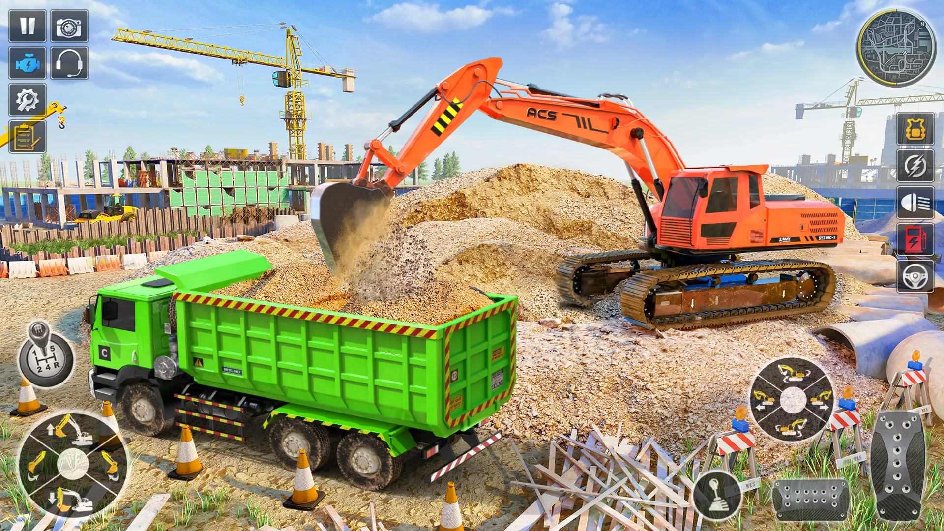Heavy Excavator Simulator game | Indus Appstore | Screenshot