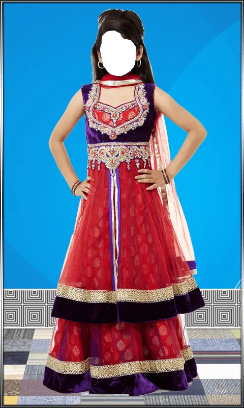 Girls Ghagra Choli Suit | Indus Appstore | Screenshot