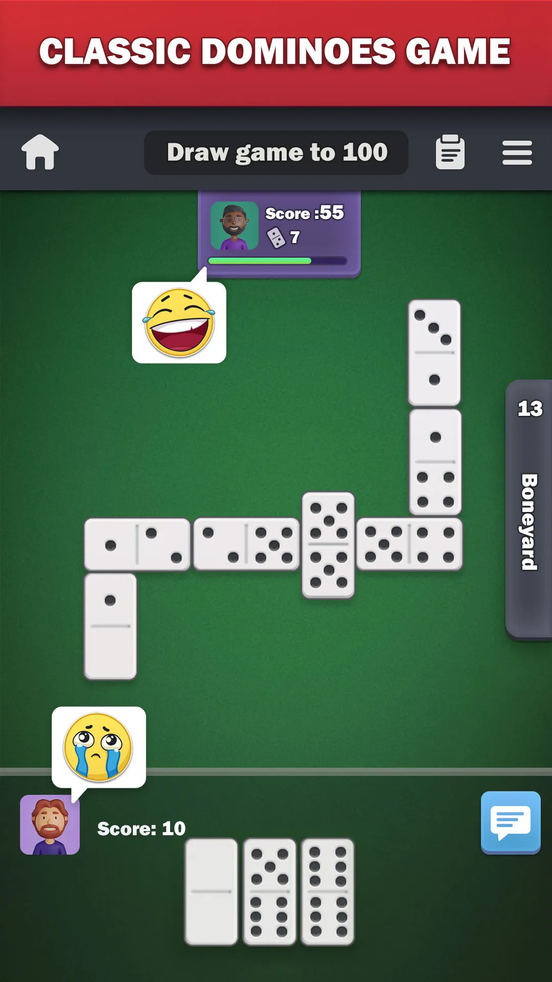 Dominoes online - play Domino! | Indus Appstore | Screenshot