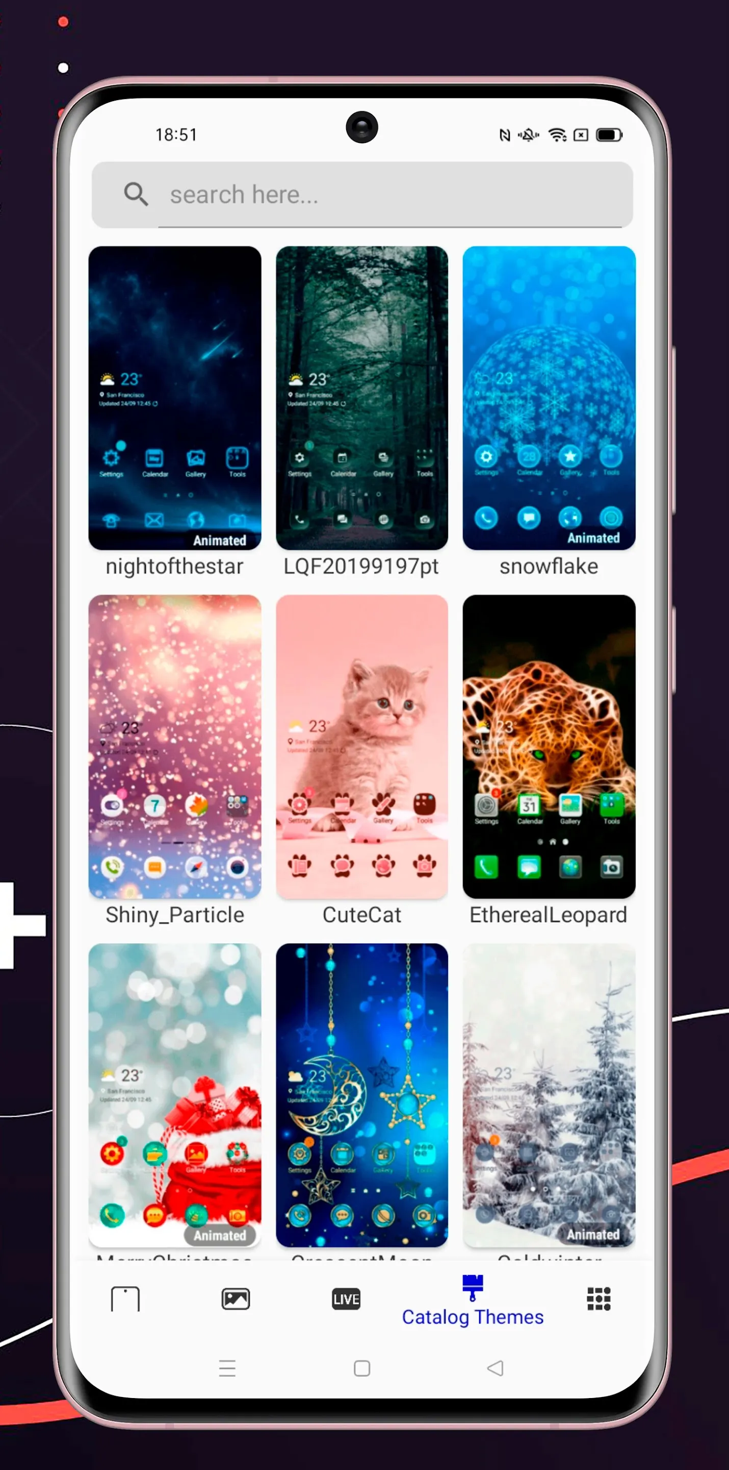 Galaxy S22 Wallpaper & Themes | Indus Appstore | Screenshot