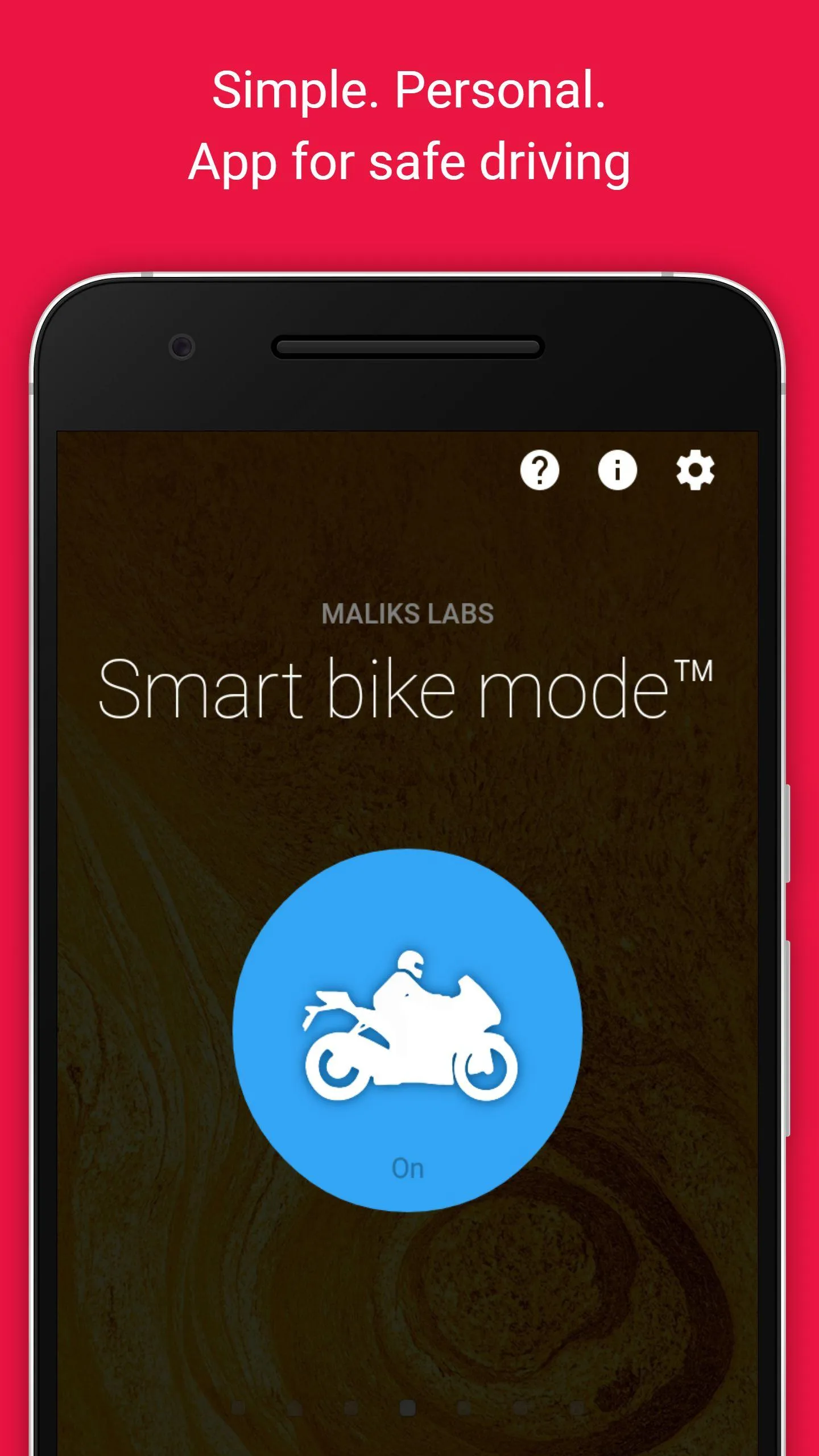 Smart bike mode Auto Responder | Indus Appstore | Screenshot