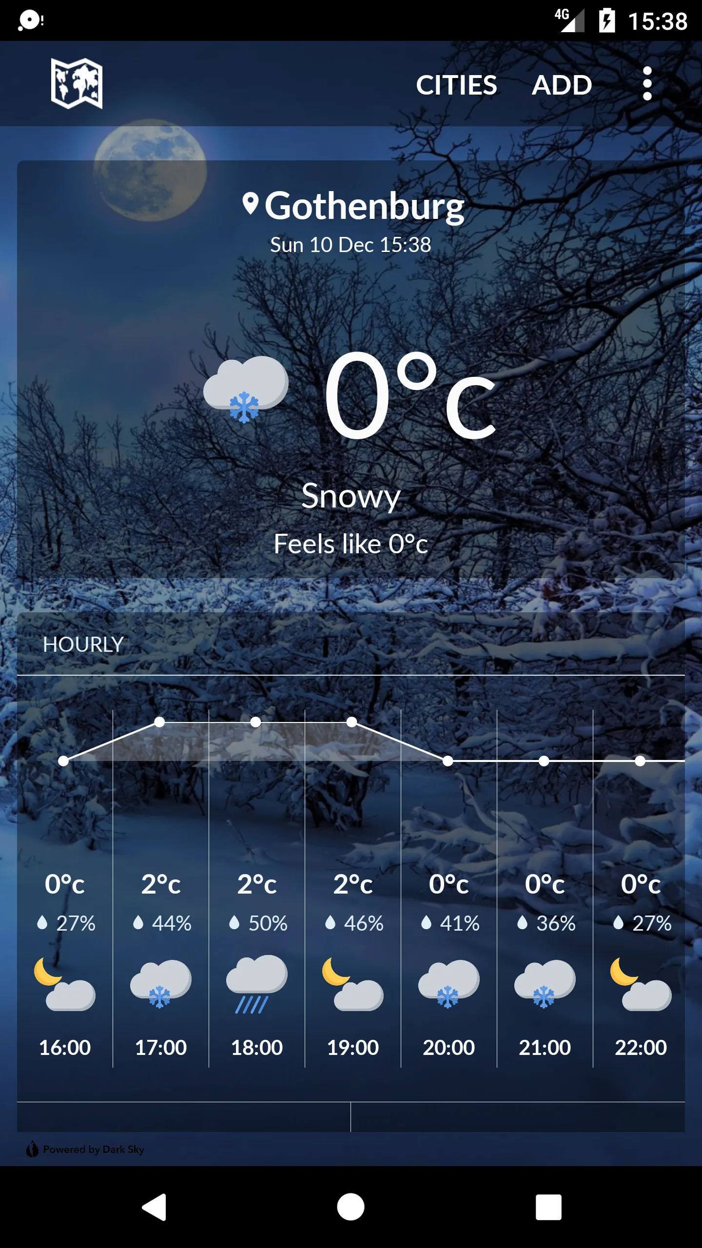 Sweden weather | Indus Appstore | Screenshot