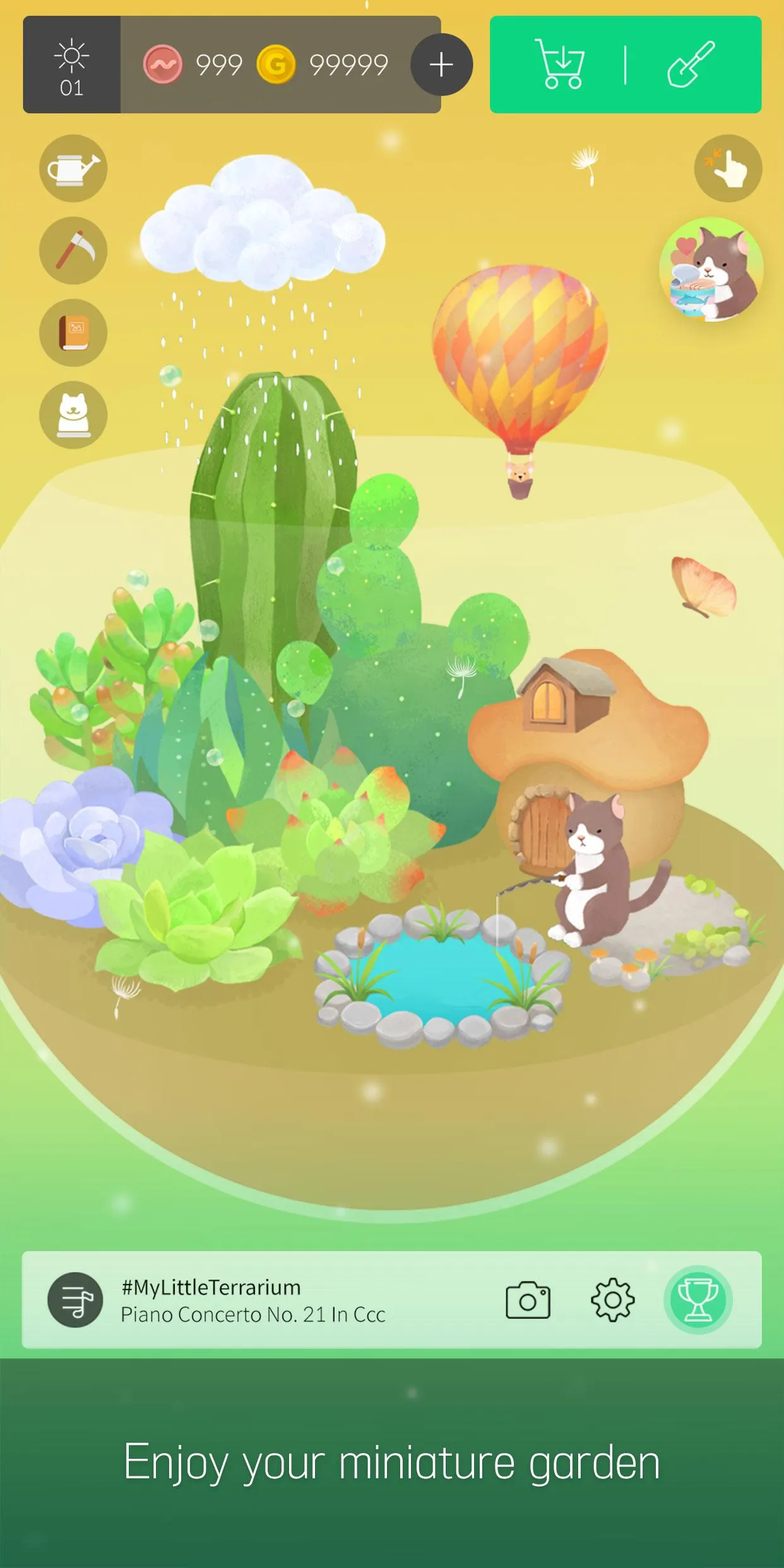 My Little Terrarium: Idle Game | Indus Appstore | Screenshot