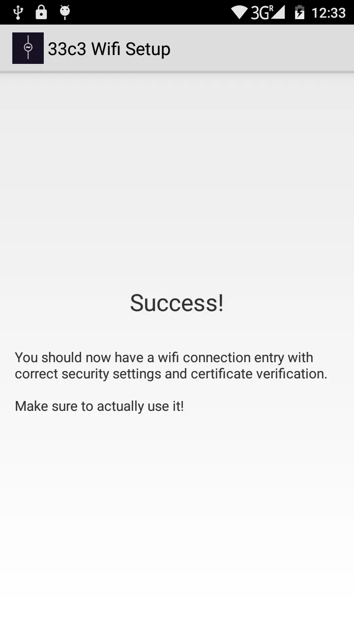 37C3 WiFi setup | Indus Appstore | Screenshot