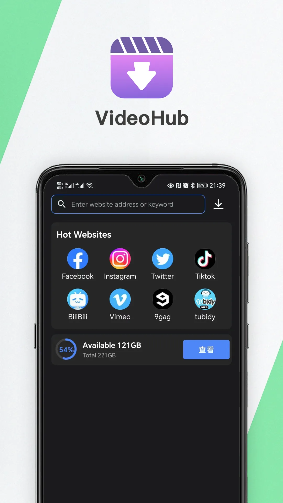 VideoHub: fun video downloader | Indus Appstore | Screenshot