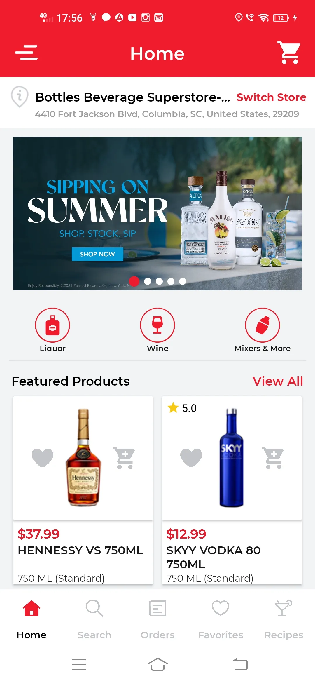 Bottles Beverage Superstore | Indus Appstore | Screenshot