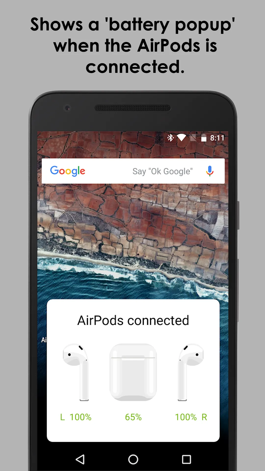 AirBuds Popup - airpod battery | Indus Appstore | Screenshot