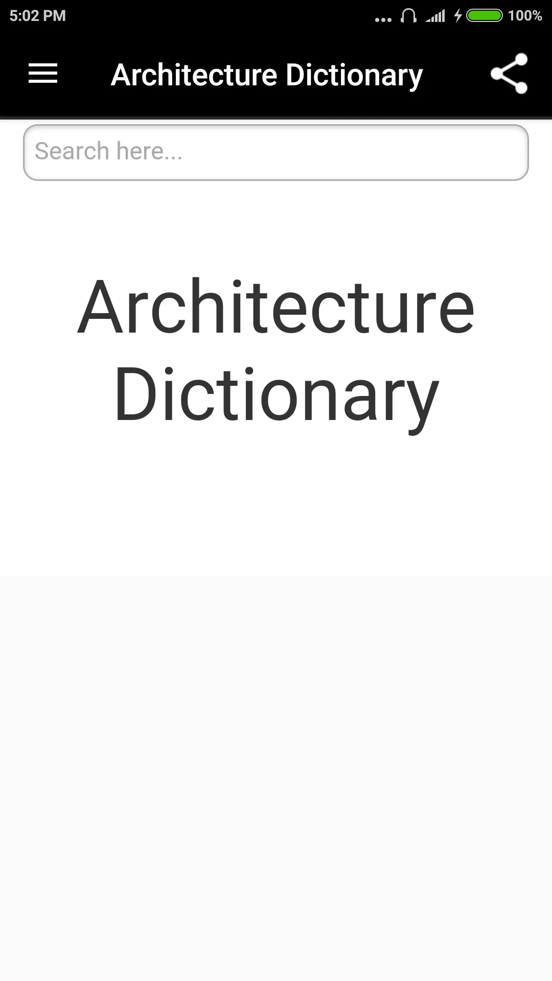 Architecture Dictionary | Indus Appstore | Screenshot