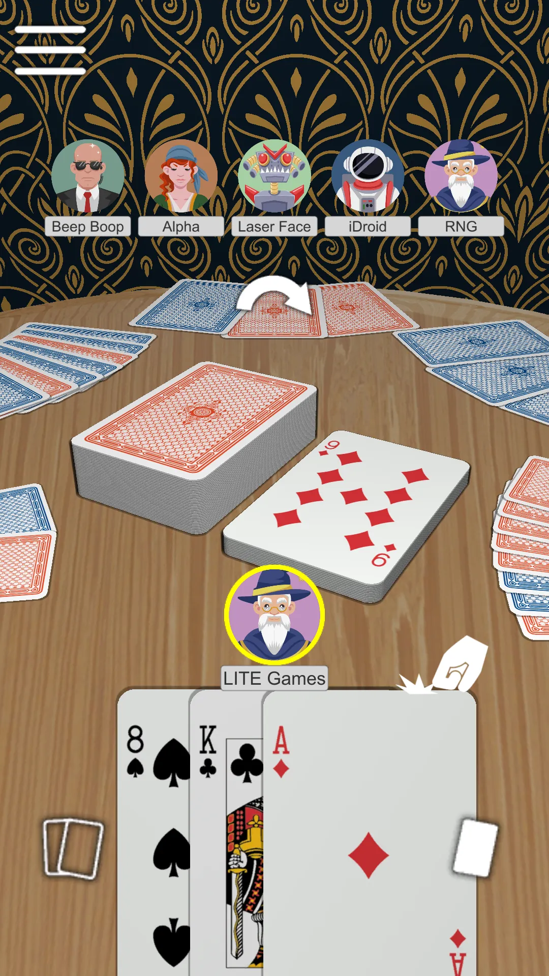 Crazy Eights - the card game | Indus Appstore | Screenshot