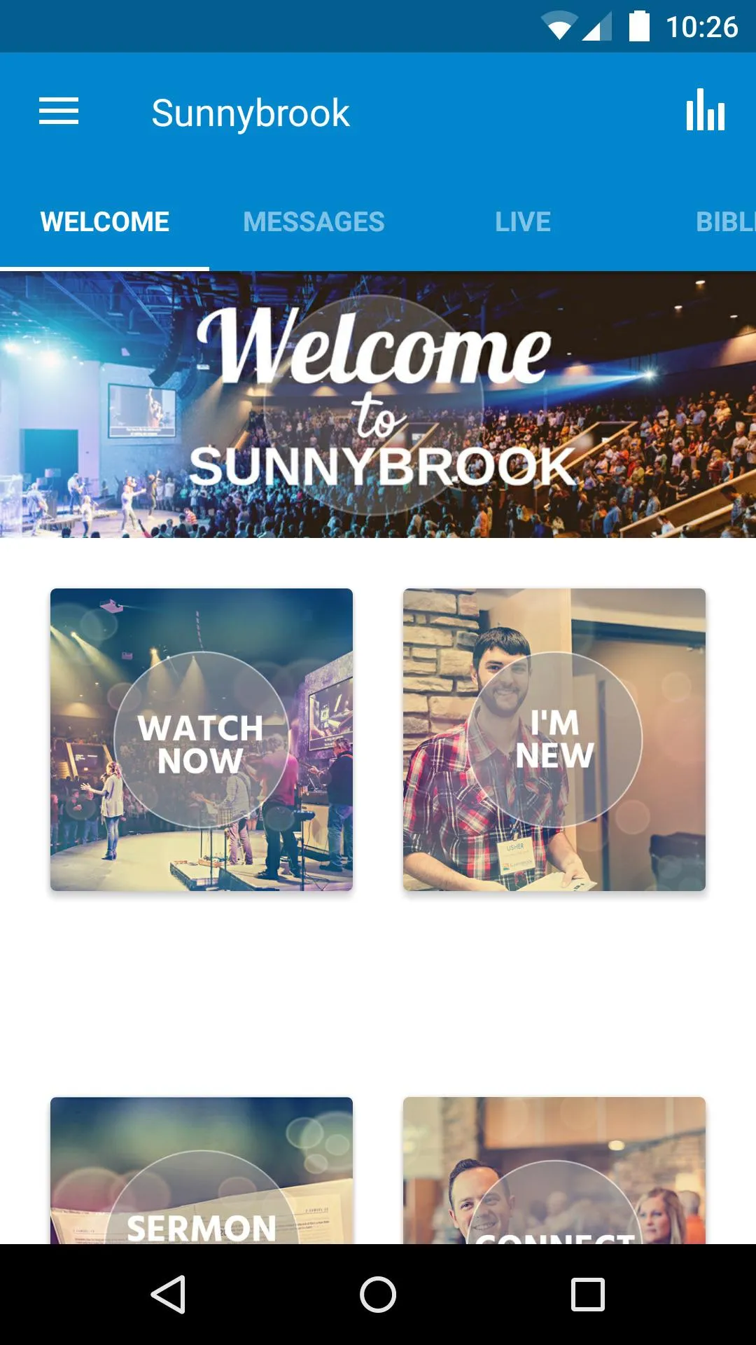 Sunnybrook Church App | Indus Appstore | Screenshot