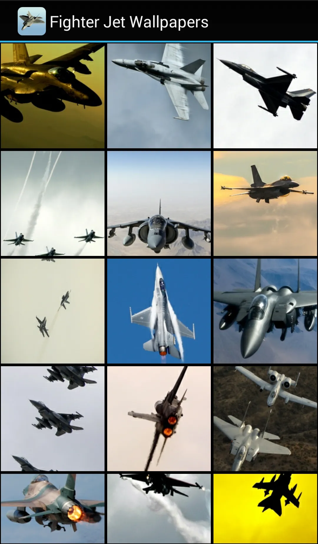 Fighter Jet Wallpapers | Indus Appstore | Screenshot