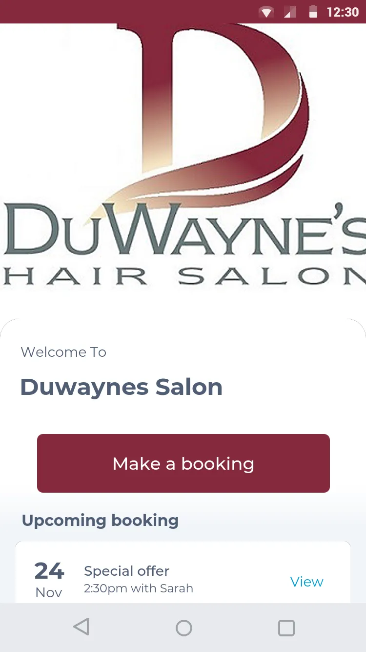 Duwaynes Salon | Indus Appstore | Screenshot