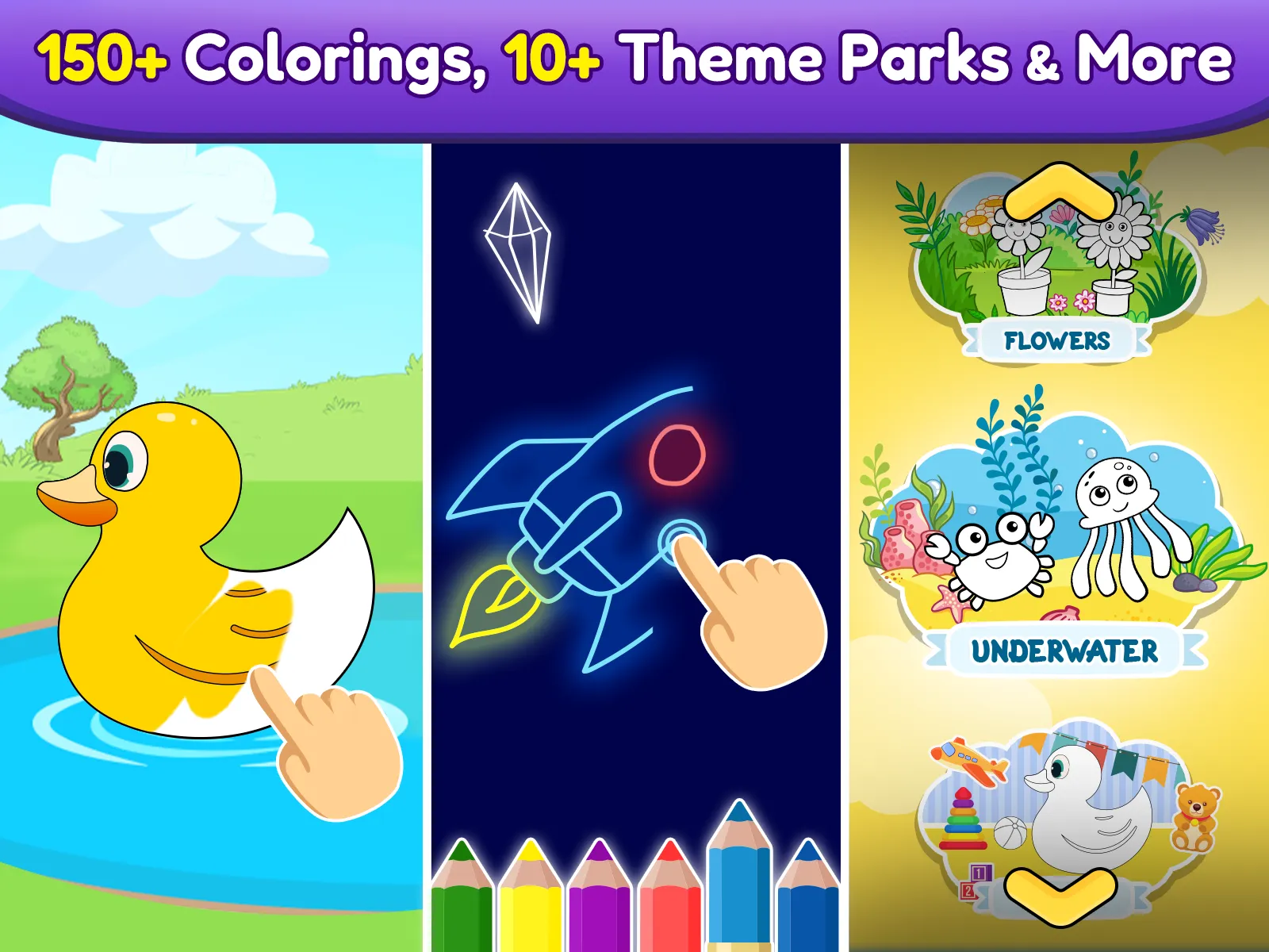 Coloring games for kids: 2-5 y | Indus Appstore | Screenshot