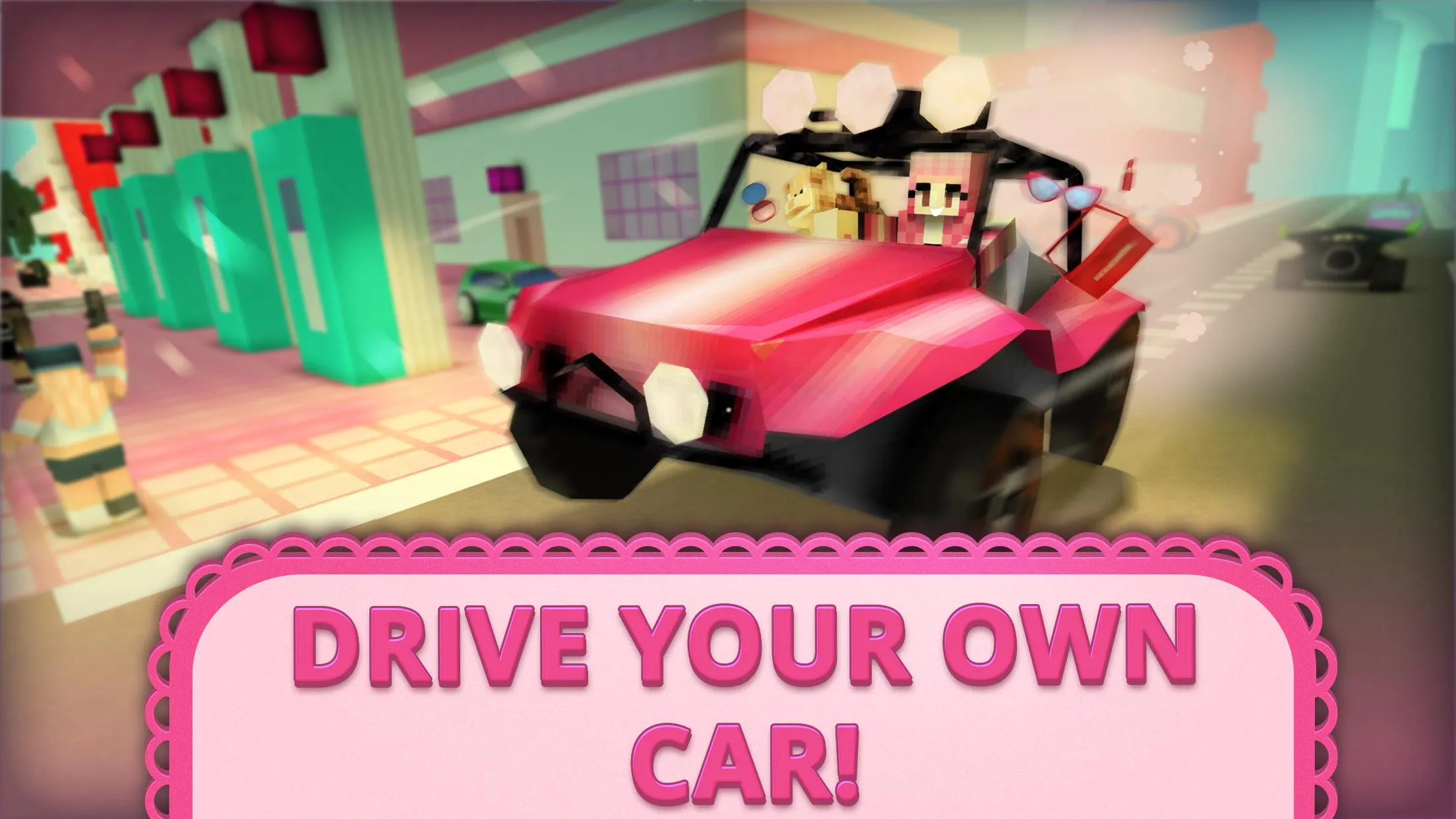 Girls Car Craft GO Parking | Indus Appstore | Screenshot